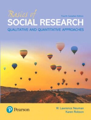 Basics of Social Research 4th Canadian Edition Neuman TEST BANK